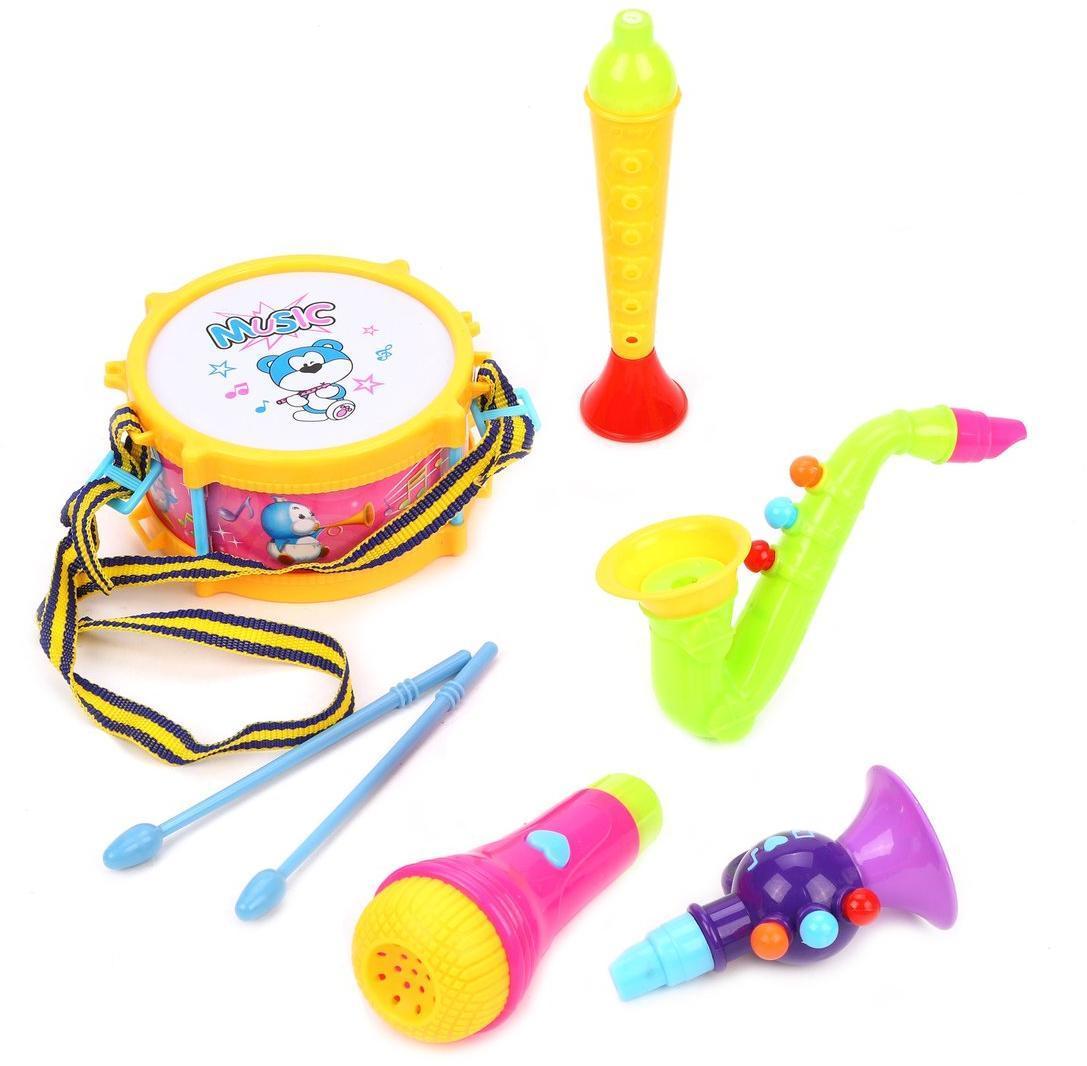 Набор музык.инструментов 7 предметов, в ассорт., пакет