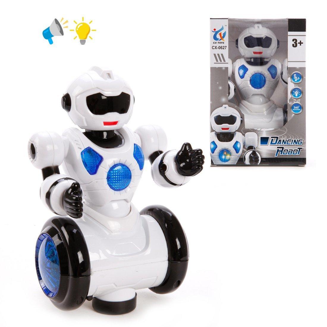 Робот эл., свет, звук, эл.пит.АА*3шт.не вх.в комплект