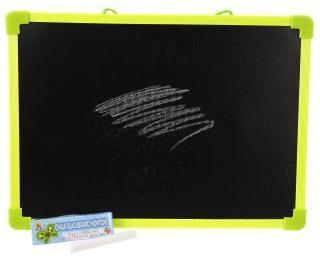Доска для рисования, 33 магнит буквы,двусторонняя, маркер, мел