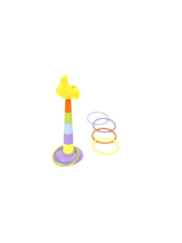 Кольцеброс дет. Крокодильчик, 5 колец