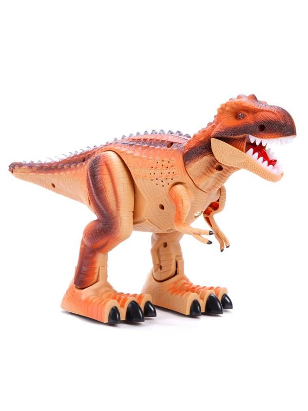 Динозавр на ИК управлении, 1 канал, свет, звук, проектор, пульт в виде
фонарика, эл.пит.AA*5шт. не вх.в комплект