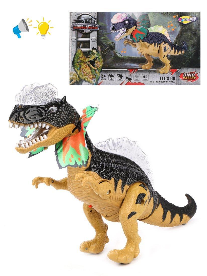 Динозавр эл., свет, звук, эл.пит.AA*3шт. не вх.в.компл., в ассорт., коробка