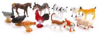 Набор фигурок Домашние животные, 12 шт.