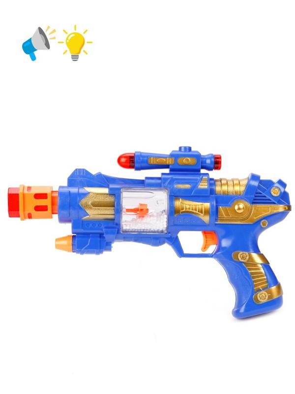 Бластер со световыми и звуковыми эффектами, вибрация, эл.пит.АА*3шт. не вх.в
комплект, в ассортименте