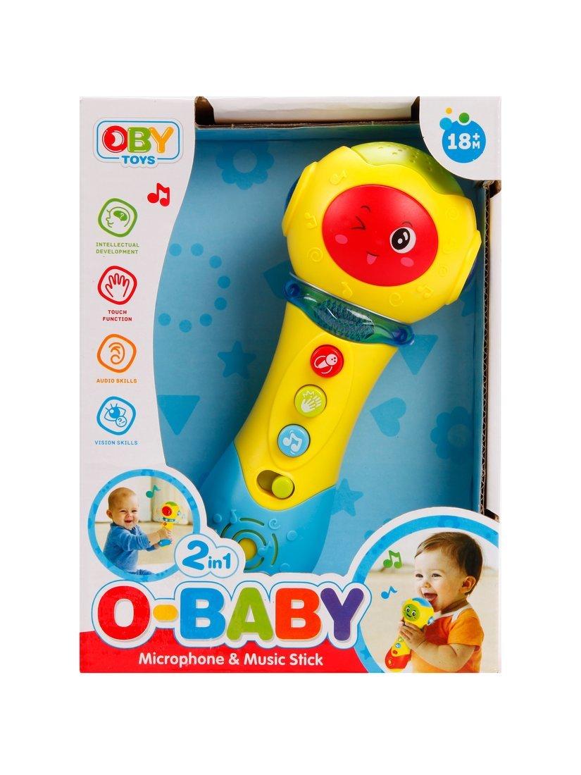 Микрофон с функц.воспроизв.звука, свет, звук, батар.АА*3 не вх.в компл., кор.