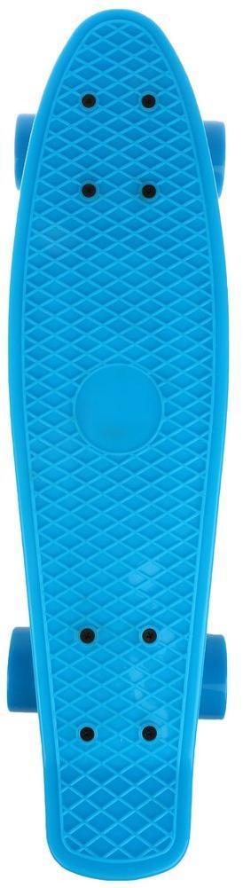 Скейтборд пластик 56 см, колеса PU, крепления алюмин., усиленная дека, в
ассорт.