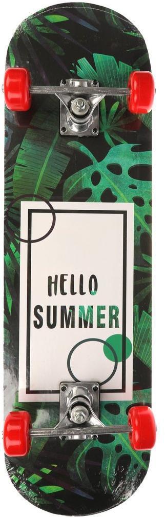 Скейтборд 70х20 см, PVC колеса