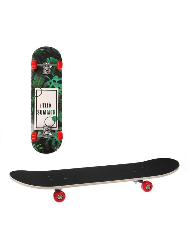 Скейтборд 70х20 см, PVC колеса