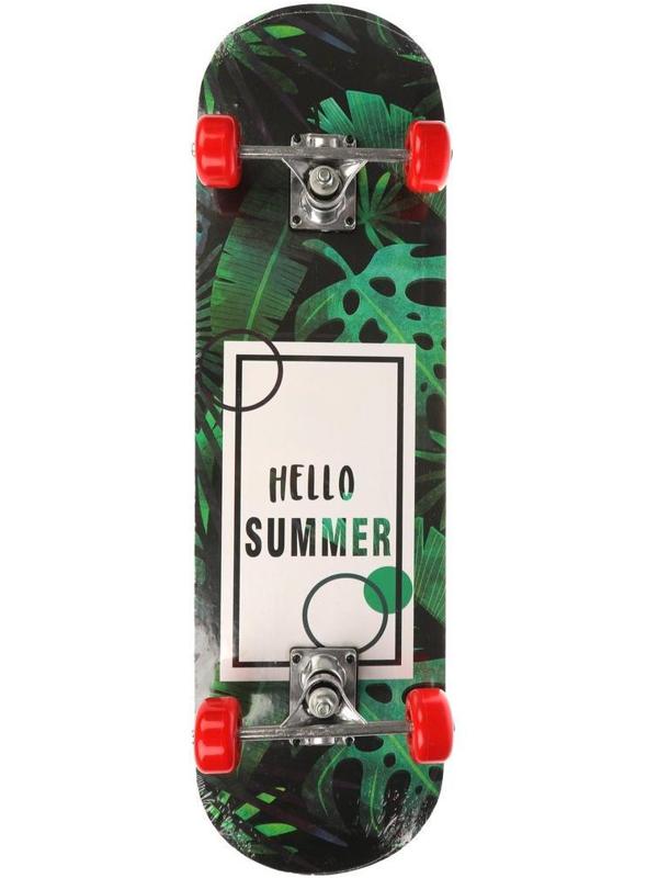 Скейтборд 70х20 см, PVC колеса
