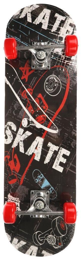Скейтборд 70х20 см, PVC колеса