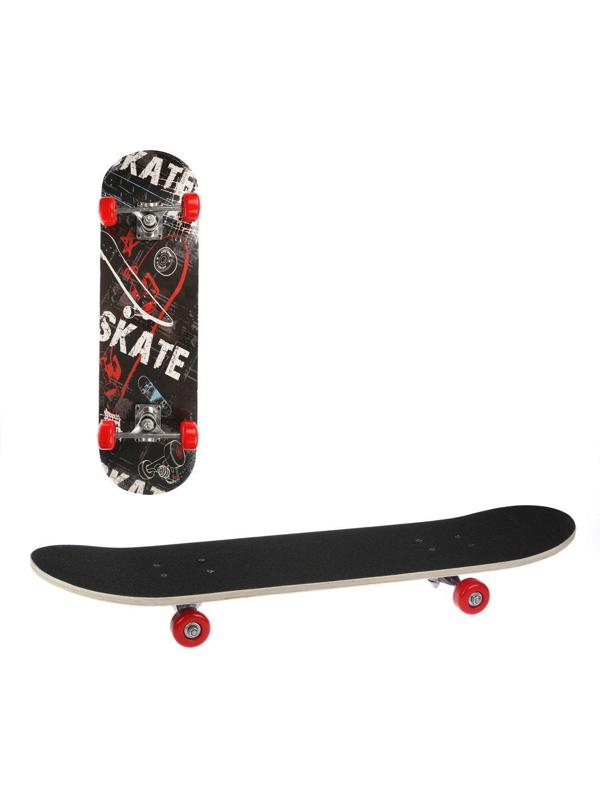 Скейтборд 70х20 см, PVC колеса