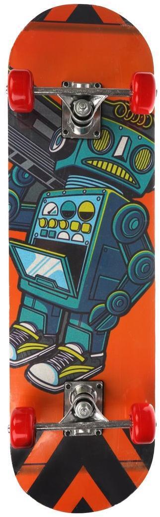 Скейтборд 70х20 см, PVC колеса