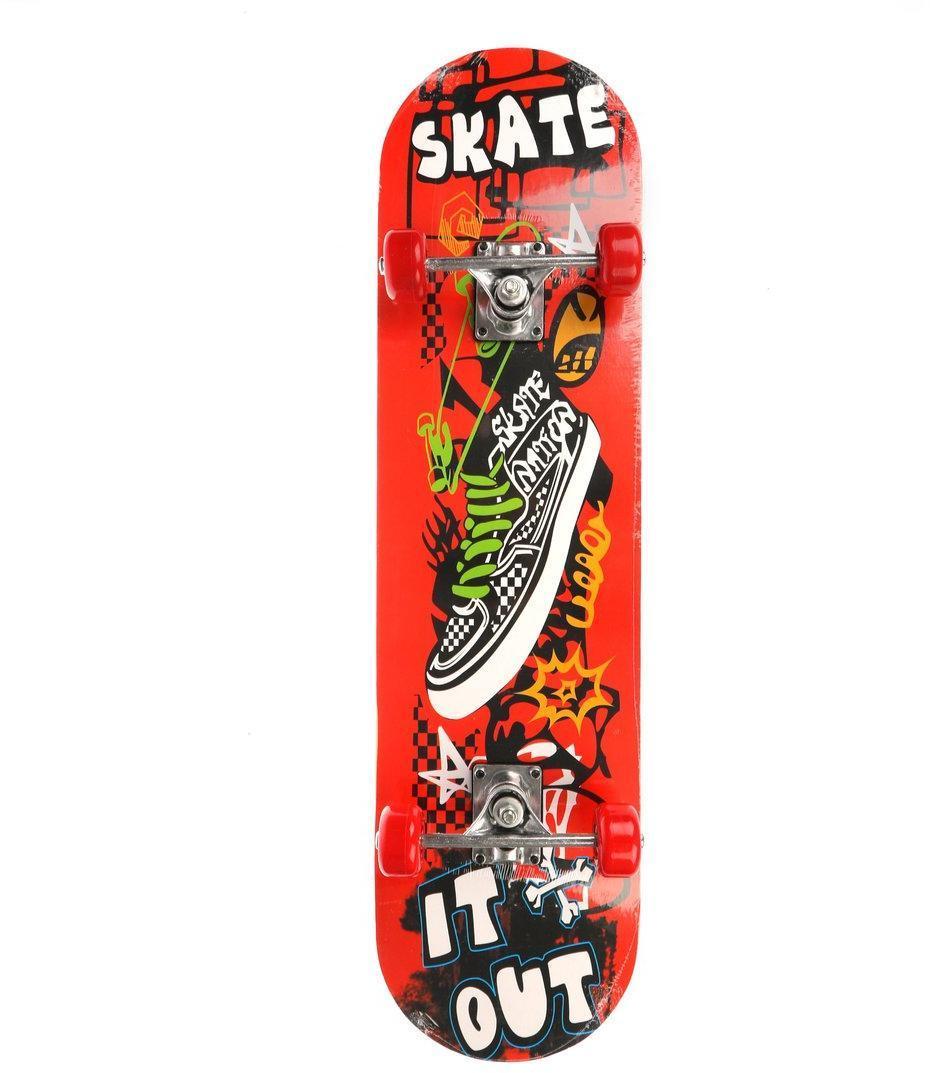 Скейтборд 80х20 см, PVC колеса