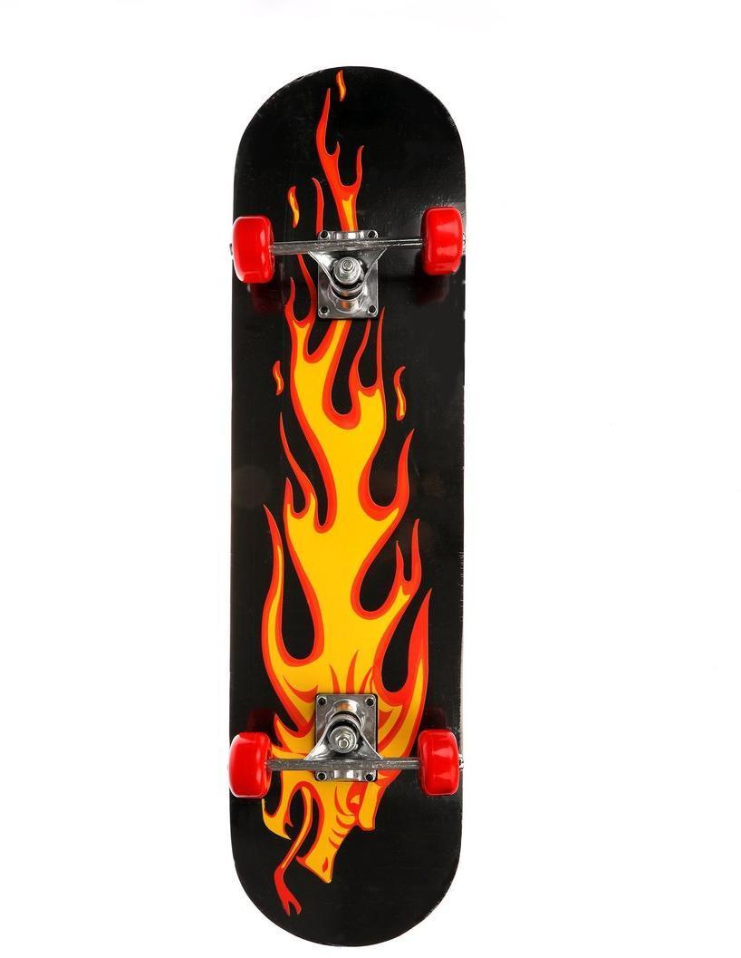 Скейтборд 80х20 см, PVC колеса