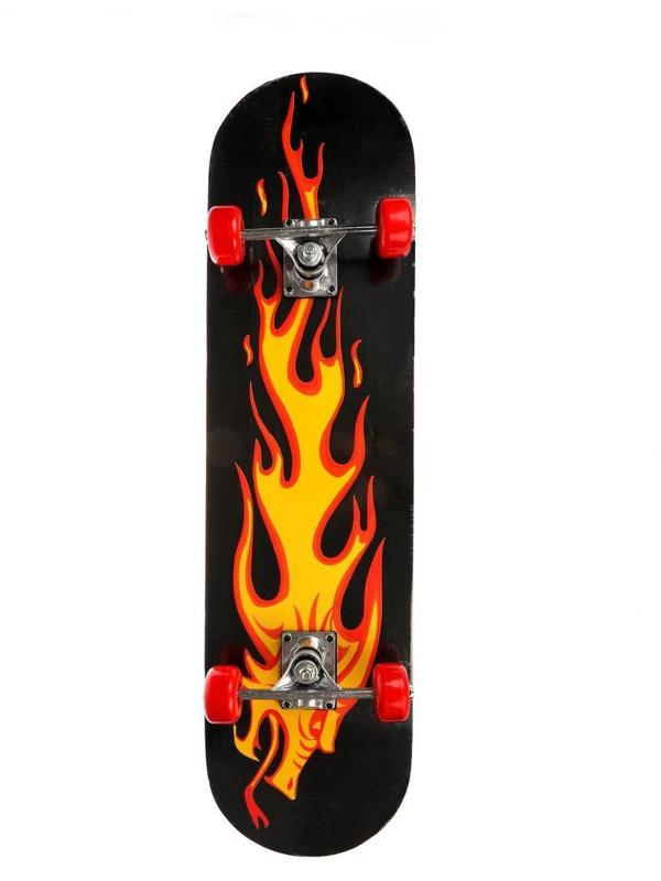 Скейтборд 80х20 см, PVC колеса