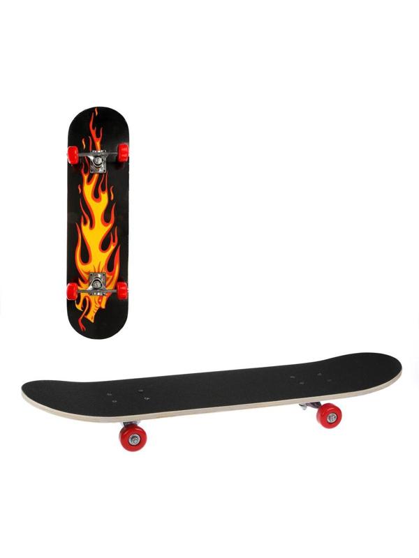 Скейтборд 80х20 см, PVC колеса