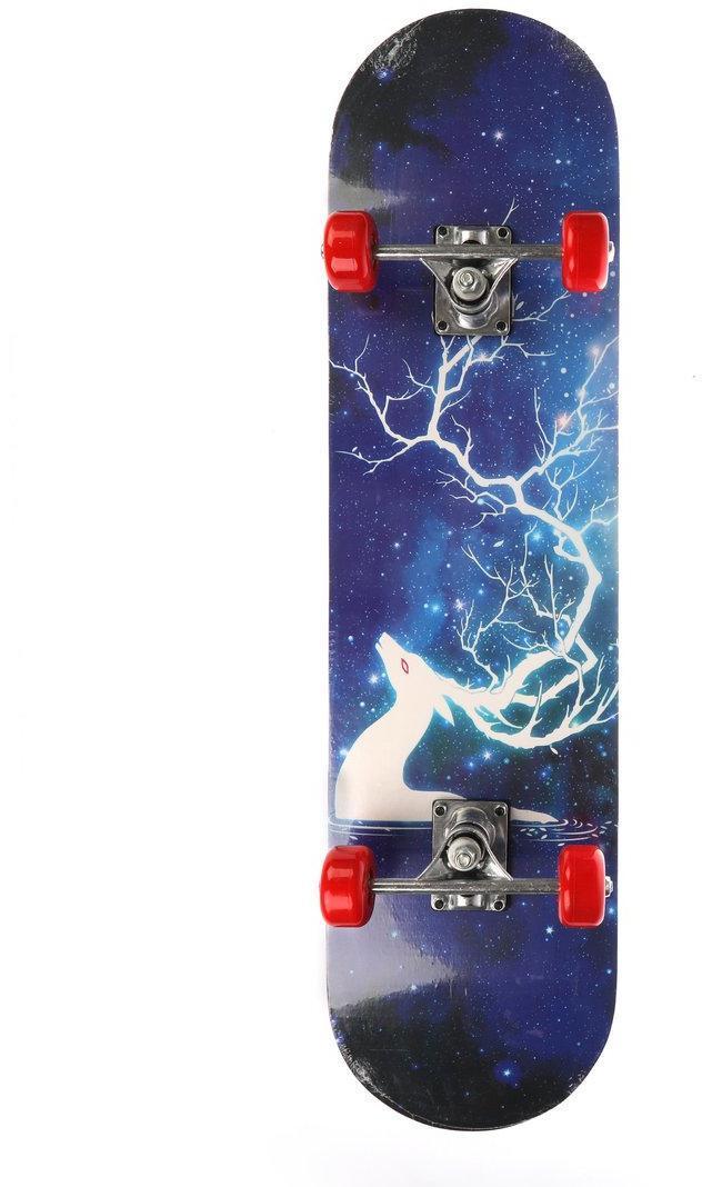 Скейтборд 80х20 см, PVC колеса