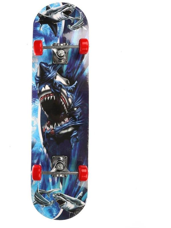 Скейтборд 80х20 см, PVC колеса