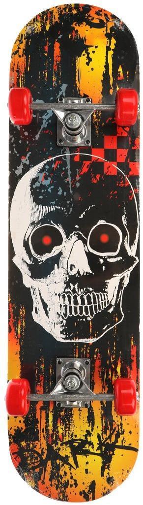 Скейтборд 80х20 см, PVC колеса