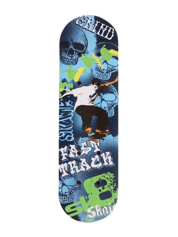 Скейтборд дерев. PVC колеса без света 43*13 см макс. нагрузка до 30 кг., в
ассорт