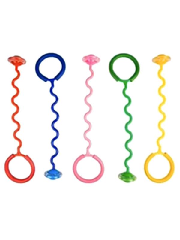 Скакалка Змейка, Диск PVC со светом, 1/орр, 5 цветов микс в ассорт.