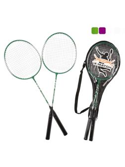 Бадминтон X-Match мет. 63*20 см., без волана, чехол, в ассорт.