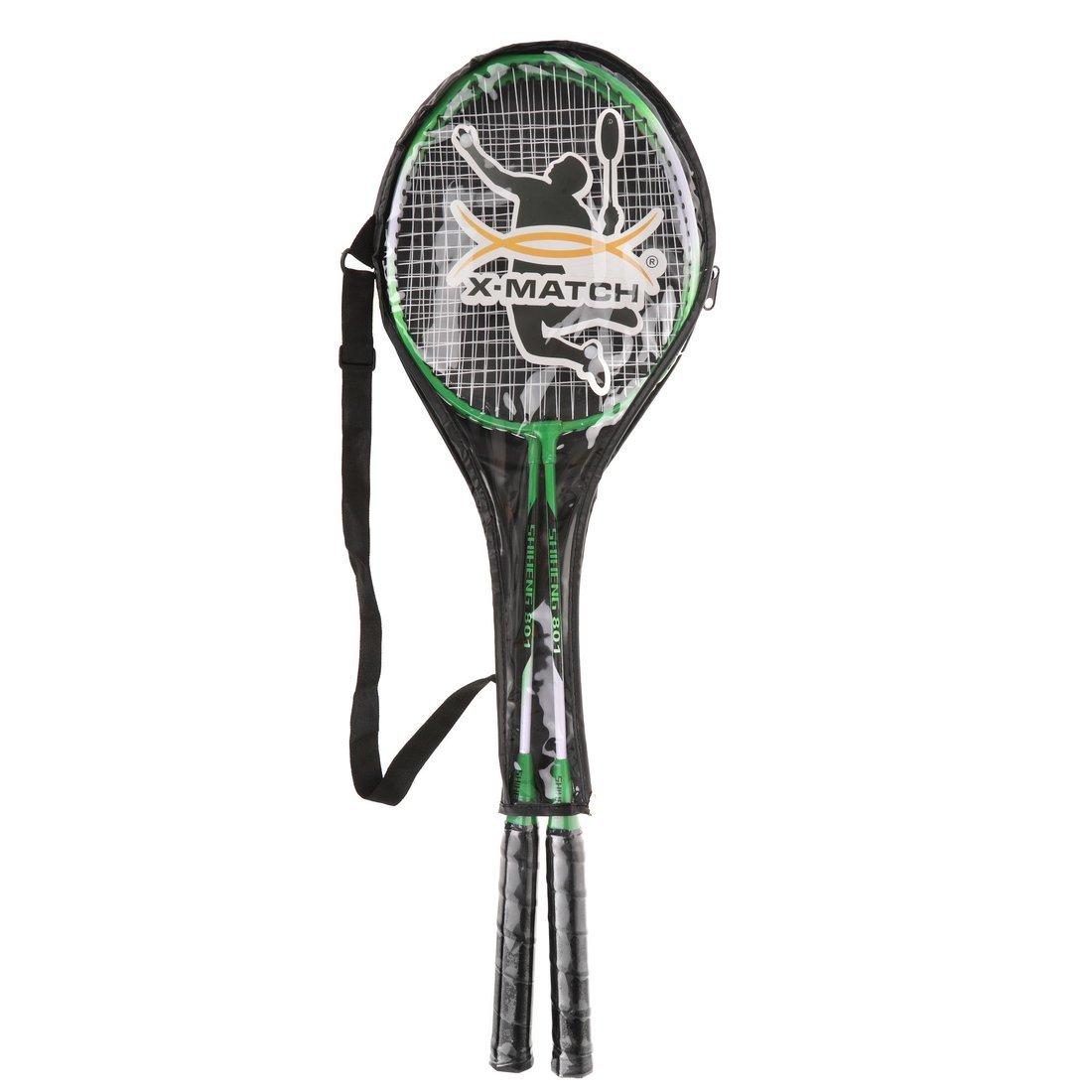 Бадминтон X-Match мет. 66*20 см., без волана, чехол, в ассорт.