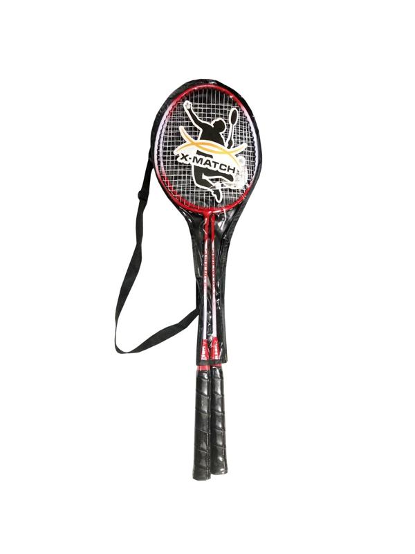 Бадминтон X-Match мет. 66*20 см., без волана, чехол, в ассорт.