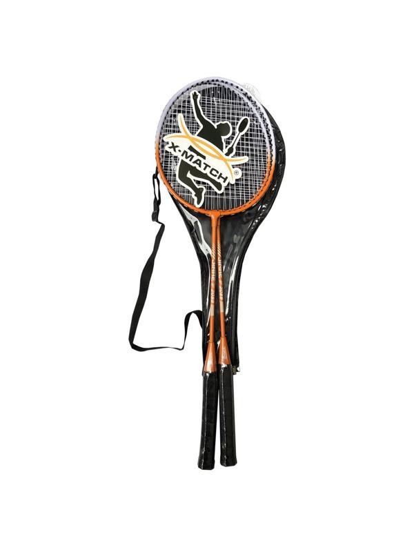 Бадминтон X-Match мет. 65*20 см., без волана, чехол, в ассорт.