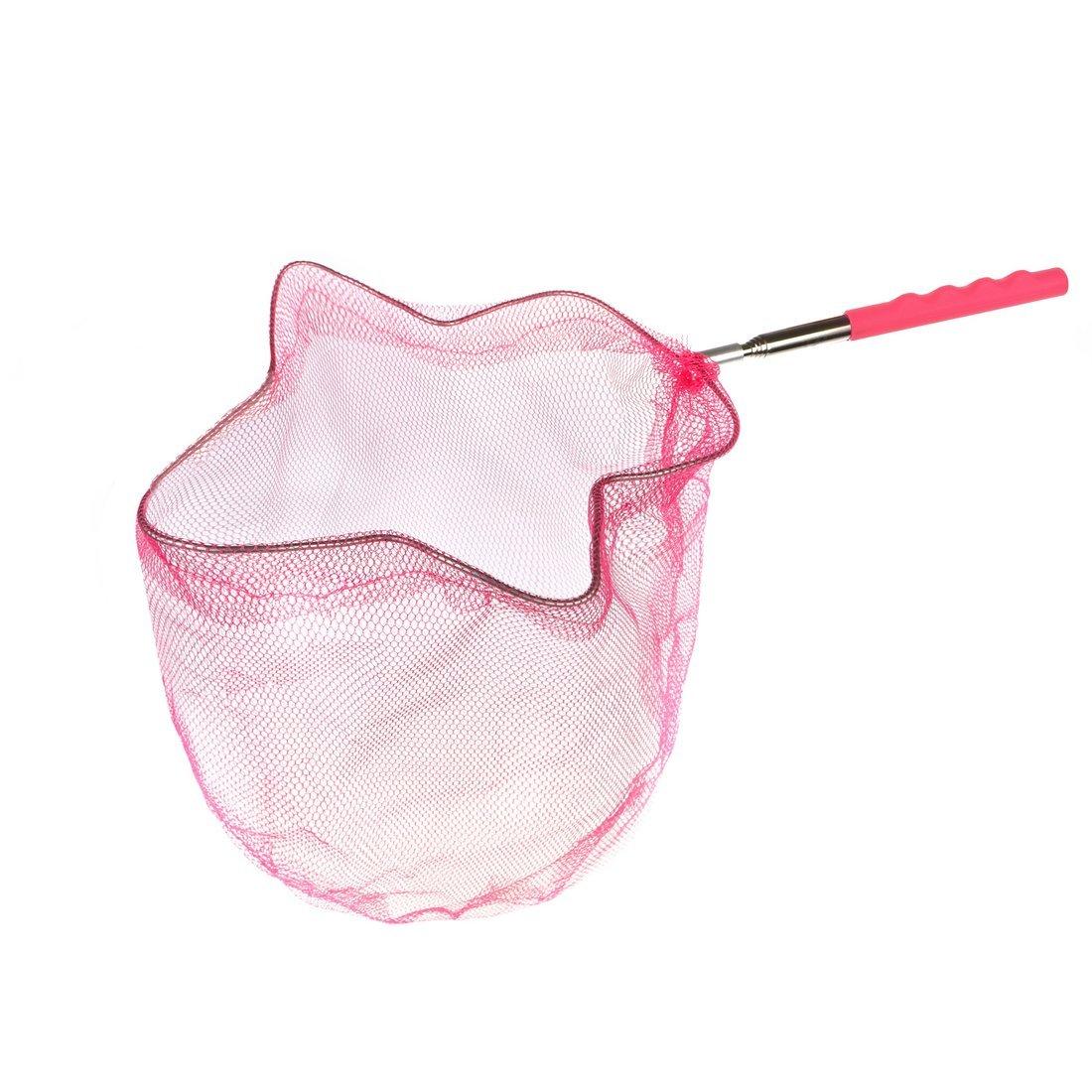 Сачок детский регулир. 20 см, ручка 65 см, звёдочка, в ассорт.