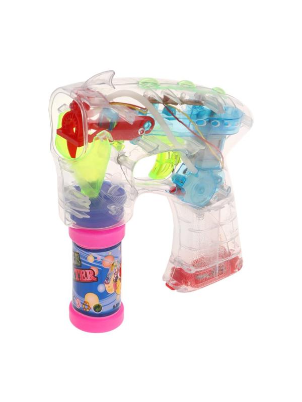 Мыльные пузыри, свет, 2 баллончика 55 мл., эл.пит.AA*3шт. не вх.в комп.