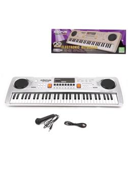 Синтезатор 61 клав., запись, микрофон., эл. пит. ААх4 не вх. в компл., в
ассорт., коробка