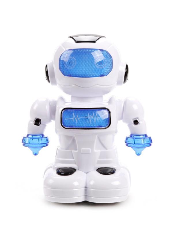 Робот эл., свет, звук, эл.пит.АА*3шт.не вх.в комплект