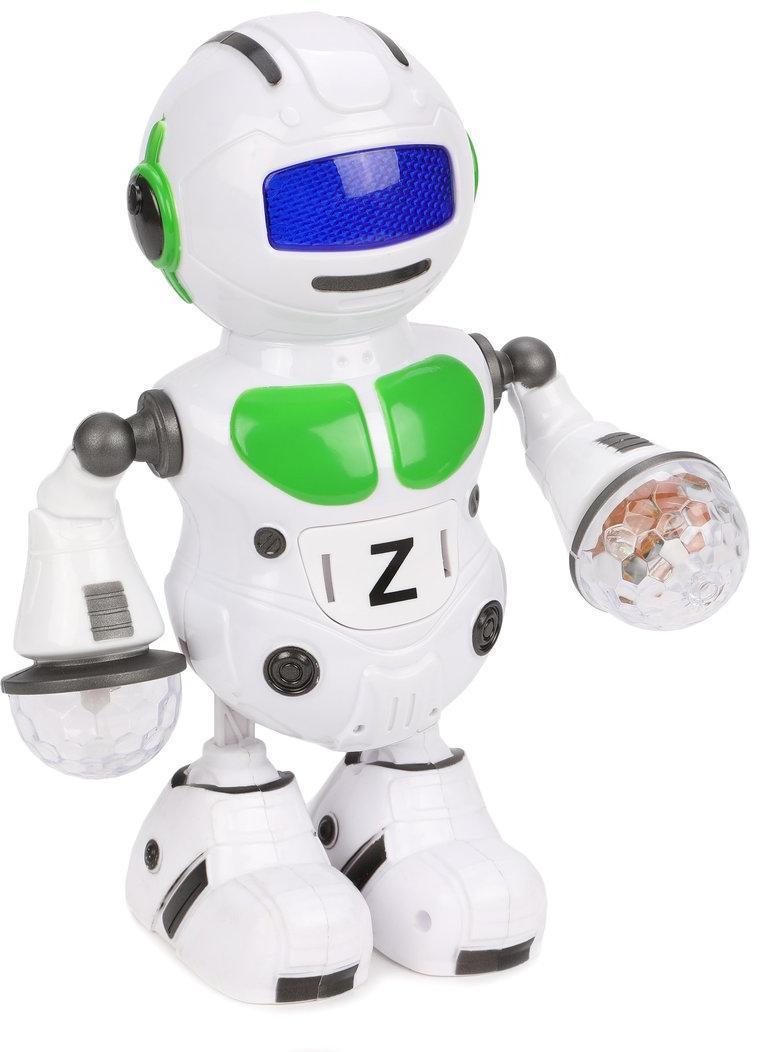 Робот эл., свет, звук, эл.пит.АА*3шт.не вх.в комплект, в ассортименте