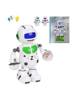 Робот эл., свет, звук, эл.пит.АА*3шт.не вх.в комплект, в ассортименте