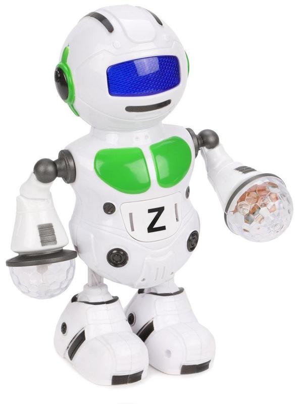 Робот эл., свет, звук, эл.пит.АА*3шт.не вх.в комплект, в ассортименте