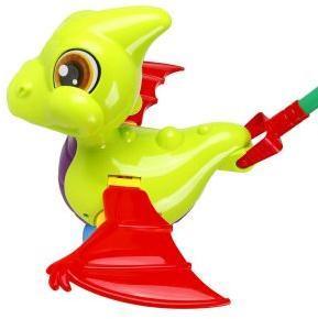 Каталка Дракоша, машет крыльями, звук, в ассорт.