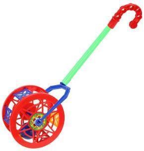 Каталка Барабан с шариком, в ассорт.