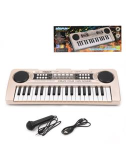 Синтезатор 37 клав., запись, микрофон., эл. пит. AAх3 не вх. в компл., USB
кабель, в ассорт., коробка