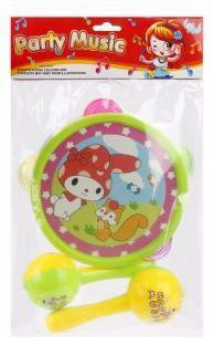 Набор муз.инструментов 3 предм.