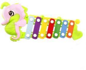 Ксилофон конек, 7 тонов, в ассорт., пакет