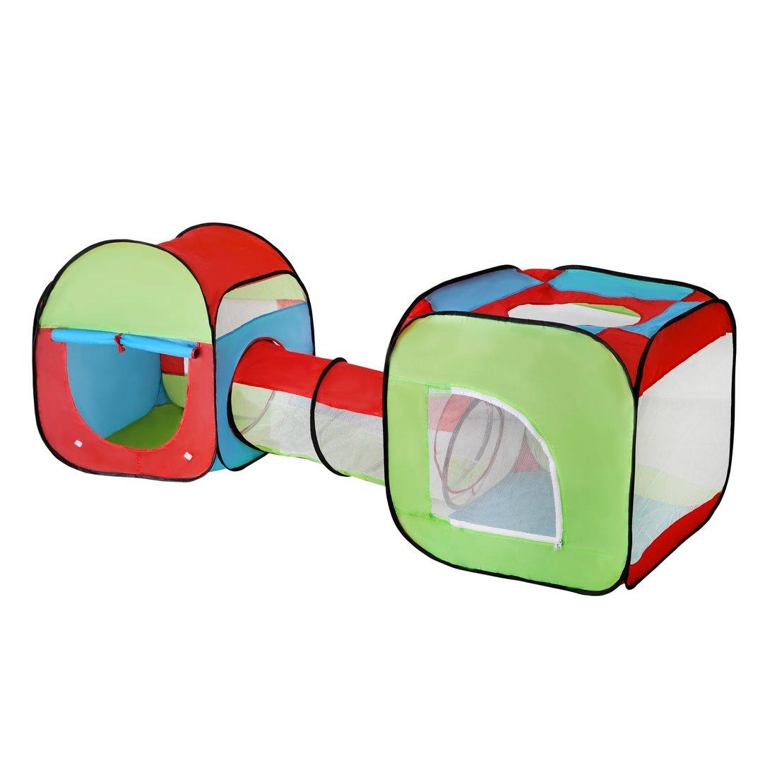 Палатка игровая с туннелем, 83*78*235см, сумка на молнии