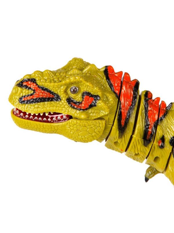 Динозавр эл., свет, звук, эл.пит.АА*2шт.не вх.в комплект, в ассорт., коробка