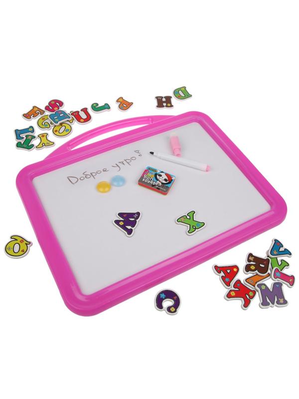 Магн.доска Английский алфавит, в ассорт., пакет