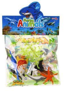 Набор фигурок Морской мир, 8 шт., пакет