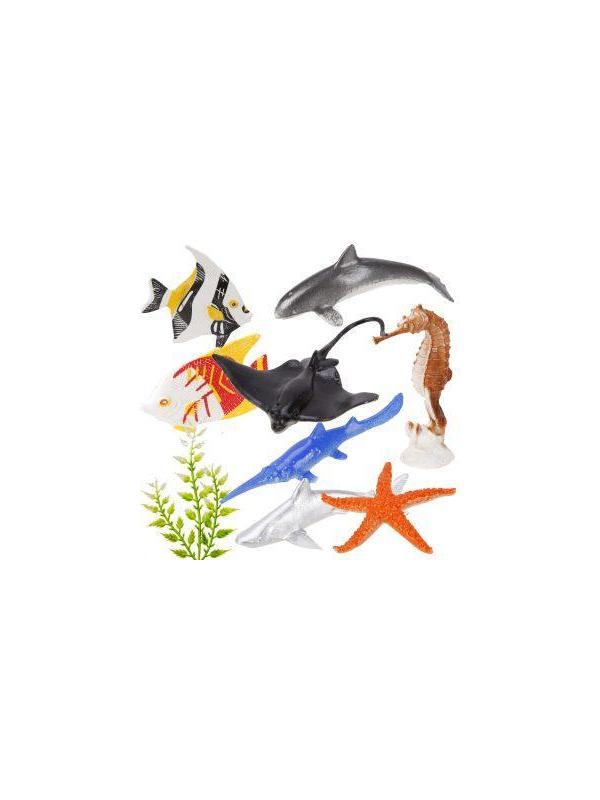 Набор фигурок Морской мир, 8 шт., пакет