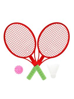 Набор ракетки детские 33,5 см, волан, мяч