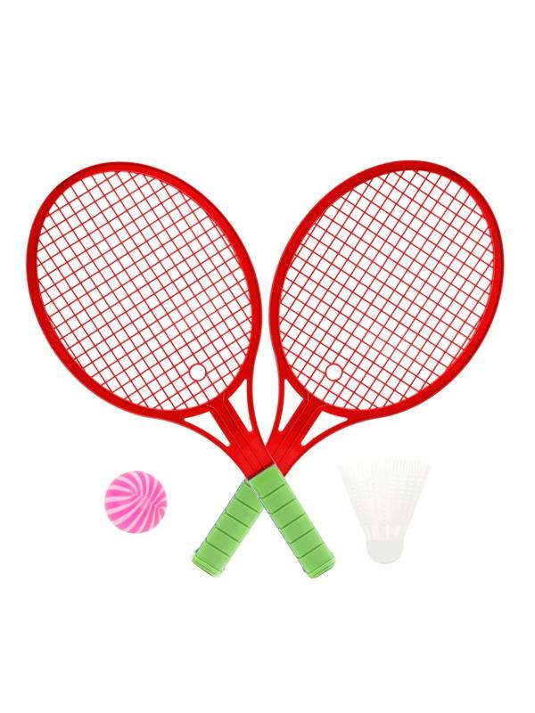 Набор ракетки детские 33,5 см, волан, мяч