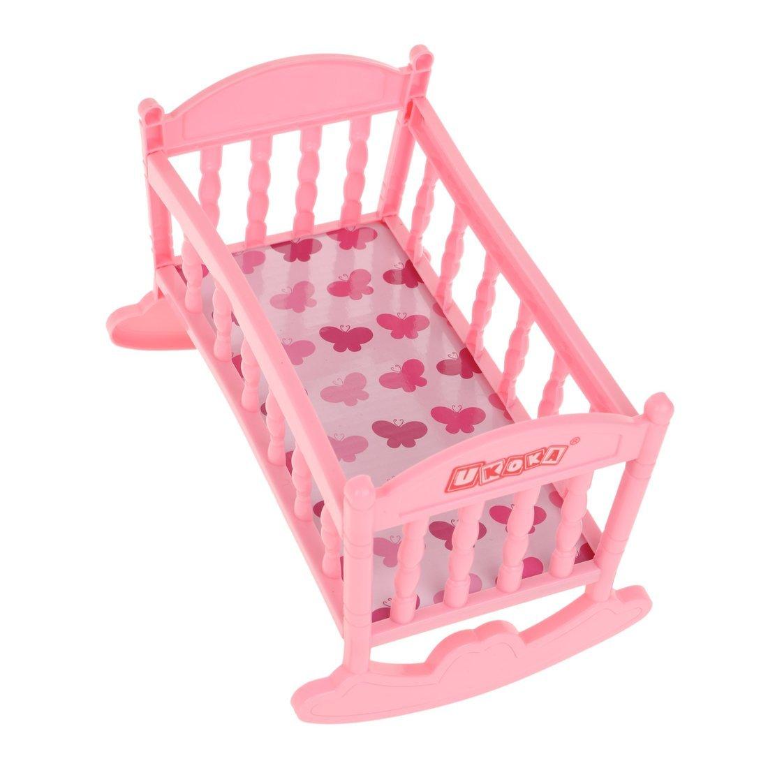 Кроватка для куклы (до 18см), блистер