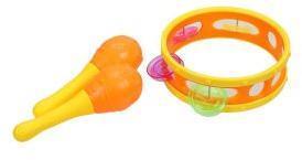 Набор музык.инструментов, 3 предм., в ассорт., пакет